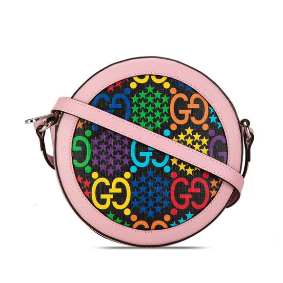 Pre-Loved Gucci GG Supreme Psychedelic Round Crossbody - Picture 1 of 10
